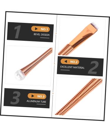 Healeved 2pcs Eyeliner Brush Eyebrow Brush Eyeliner Makeup Brow Styler Brush Eyebrow Cosmetics Plastic - Buy Online on GoSupps.com