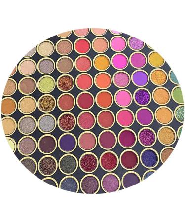 shamjina 108 Colors Eyeshadow palette Eye Shadow Makeup Pallet Powder Sweatproof Glitter for Stage Performance Beginners Professionals Party - Buy Online on GoSupps.com