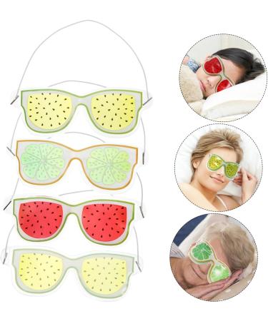 Beaupretty 4 Piece Gel Eye Mask with Cold Compression Reusable with Elastic Band Physical Against Fatigue Suitable for Home Office - Buy Online on GoSupps.com