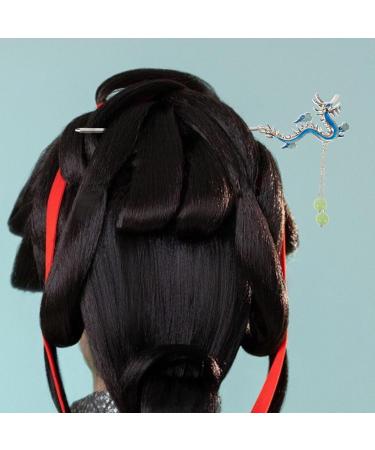 Beaupretty Chinese Hair Stick Metal Hairpin Vintage Hair Stick Chinese Hair Chopstick Dragon Hair Stick Hair Accessories for Women - Buy Online on GoSupps.com