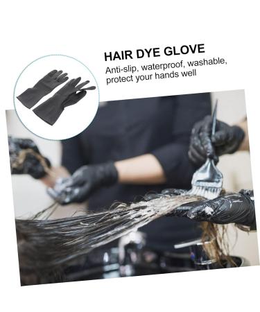 Beaupretty 9 Pairs Shampoo Hair Dye Black Large Thick Rubber Hair Beauty Tools Large Hairdressing Supplies Hair Salon Barber Belt Bulls Man - Buy Online on GoSupps.com