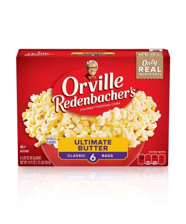 Orville Redenbacher's Naturals Simply Salted Microwave Popcorn - 6 Pack | Healthy Snack - Buy Online on GoSupps.com