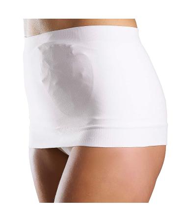 Corsinel Stomasafe plus two -layer belly bandage for secure fixing the stoma bag i flexible belly band with extra support.