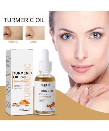 Turmeric Dark Spot Corrector Serum Face Serum for Women Hydrating Serum Serum Face Oils Anti Aging Lightening Brightening Face Serum for Pure Skin Glow Reduce Wrinkles Dark Spots for Body &Face (1PC) - Buy Online on GoSupps.com