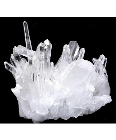 297g White Quartz Crystal Cluster Specimen/Sichuan JZIGTDEM - Buy Online on GoSupps.com