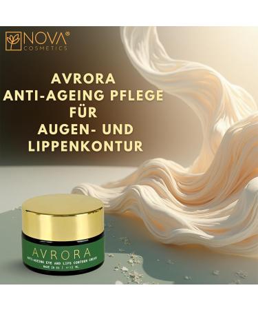  NOVA Cosmetics AVRORA anti-aging eye cream with extra protection against artificial light UV rays and air pollution - 15 ml - Buy Online on GoSupps.com
