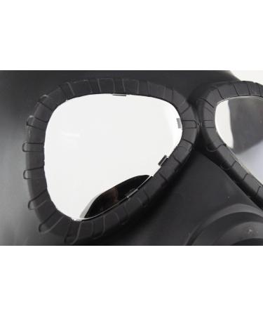 Huenco Tactical Dummy Gas Mask | Full Face Skull CS Mask for Paintball Cosplay & Halloween Protection - Buy Online on GoSupps.com