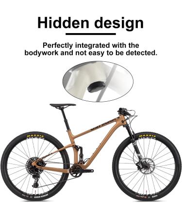 Tokseo Airtag Bicycle Bracket | Waterproof Theft Protection | Hidden Holder for Fork-Hole Bikes (Airtag Not Included) - Buy Online on GoSupps.com
