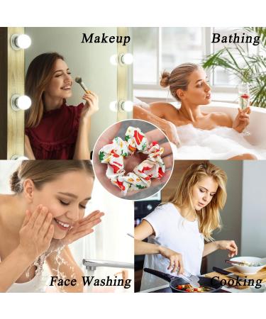 Christmas Hair Ties Xmas Elastic Hair Scrunchies Hair Bands Stretchy Christmas Hair Ropes Hair Loop Christmas Hair Accessories for Women - Buy Online on GoSupps.com