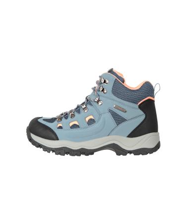 Mountain Warehouse Adventurer Womens Waterproof Hiking Boots 9 Blue