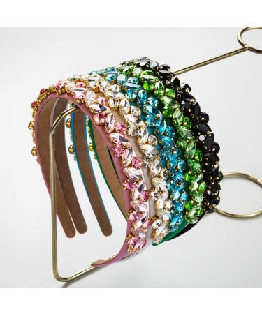 scicent Headbands Wedding Crystal Hair Band Embellished Rhinestone Hairbands for Women Girls Ladies Elegant Head Band for Party Fashion Bling Sparkly Diamond Hair Accessories - 27610 - Buy Online on GoSupps.com