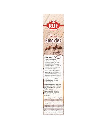 Buy Ruf Brookies - Delicious Brownies & Cookies Baking Mix - 460g | Easy Prep International Shipping - Buy Online on GoSupps.com