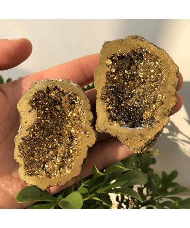 1pc 60-80mm Natural Pyrite Crystal Cluster Aquarium Suitable for Home HOMEZHOU (Size : 5pcs) - Buy Online on GoSupps.com