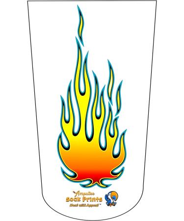 Flames V3 3PLY BTKA Amputee Stump Sock - Best for Below the Knee Amputees - Buy Online on GoSupps.com