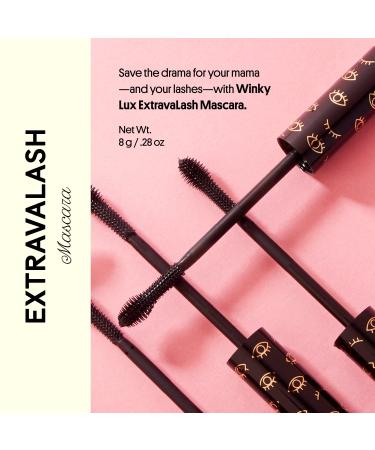 Winky Lux ExtravaLash Mascara - Voluminous and Lengthening Black Mascara - Buy Online on GoSupps.com