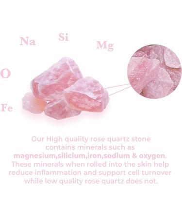 MELLA ELLA BEAUTY Rose Quartz Gua Sha | Premium Facial Sculpting Tool for Lymphatic Drainage Anti-Aging & Firming | Ideal Skincare Gift - Buy Online on GoSupps.com