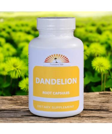 Dandelion Root Powder Capsules (500mg) - 480