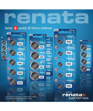 Buy Renata CR2032 Watch Batteries - 100 Pcs | Long-lasting International Shipping - Buy Online on GoSupps.com