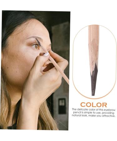 HAPINARY 3pcs Pencil Brow Pen Brow Pencil for Makeup Women Makeup Brow Pencil Coffee Wooden - Buy Online on GoSupps.com