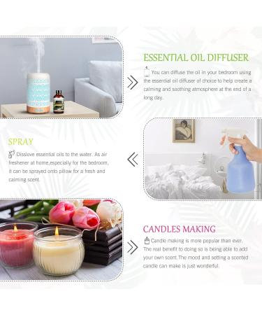 100% Pure Natural Rose Oil 120ml | Aromatherapy Essential Oil for Diffusers Massage Candle Making & Gifts for Women - Buy Online on GoSupps.com
