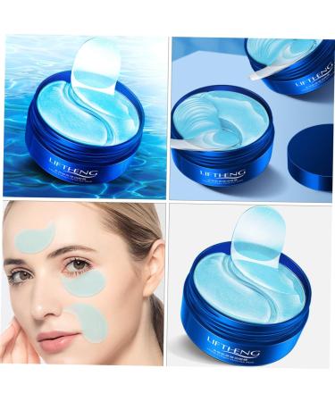 HAPINARY 1 Box Moisturizing Eye Mask Treatment Mask for Eye Moisturizing Eye Patch Eye Care Mask Eye Pads Eye Dark Circles Masks Eye Moisturizing Eye Patches Nourish Jellyfish Collagen Gel - Buy Online on GoSupps.com