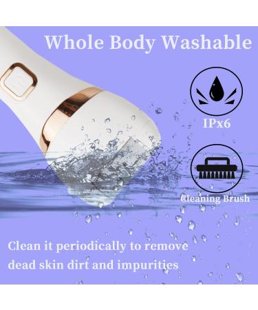 OUXI Electric Foot Callus Remover - Rechargeable 16-in-1 Pedicure Kit with 3 Roller Heads, Waterproof Dead Skin Foot File - 2 Speeds, Pedicure Tools for Men and Women - Buy Online on GoSupps.com