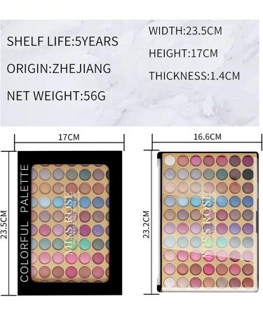 DTT Eye Makeup Palette Glitter Matte and Shimmer Highlighter Eyeshadow Makeup Palette Make Up Palette Blooming Up Eye Shadow Big Sale - Buy Online on GoSupps.com