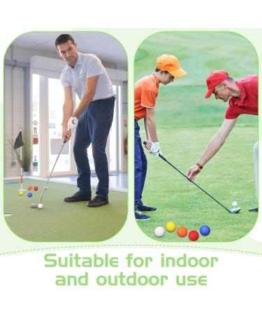 120 Pack Foam Golf Practice Balls - Realistic Feel, Limited Flight Training Balls for Indoor/Outdoor Use - Multi Colored Soft Balls for Golf Parties - Buy Online on GoSupps.com