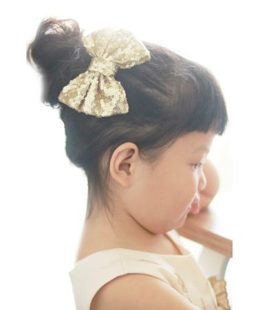 Missgrace Hot Gold Hair Bow.Hair Bows  Hair Clips Girls Hair Bows.Hair Bows