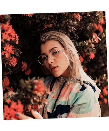 Minkissy Mask Glasses Chain Strap Anti-Lost Belt for Masks & Glasses Trendy Acrylic Fashion Lanyard & Neck Holder - Buy Online on GoSupps.com