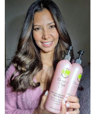 Essence of Argan Renewing Hair Care Set with 100% Pure Moroccan Argan Oil - Volumizing, Nourishing, and Healing Formula for All Hair Types - Buy Online on GoSupps.com