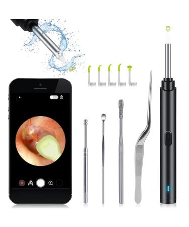 Ear Wax Removal Tool, Wireless WiFi Ear Cleaner with 1296P FHD Camera, Earwax Remover, Ear Scope Otoscope with Light, Ear Cleaning Kit Smart Visual for iPhone, iPad & Android - Buy Online on GoSupps.com