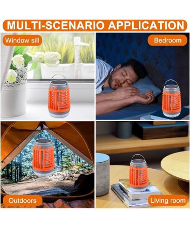 Electric Mosquito Killer Lamp Mosquito Lamp Electric Fly Killer Mosquito Zapper Mosquito Trap Camping Portable Mosquito Killer Indoor Solar Mosquito Killer Lamp(Color:Orange) - Buy Online on GoSupps.com