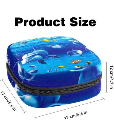 HAI FISH Under Water Binding-Up Bag - Women's Menstrual Storage with Zip Pockets & Ties | Multi08 - Buy Online on GoSupps.com