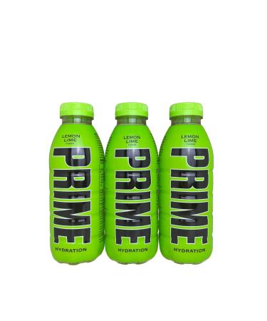 DRINK PRIME Prime Hydration Sportdrink 500ml 3 pack LEMON LIME)