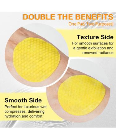 Turmeric Cleansing Pads - 30 Pack of Turmeric Acid Pads for Brightening & Exfoliation - International Shipping Available - Buy Online on GoSupps.com