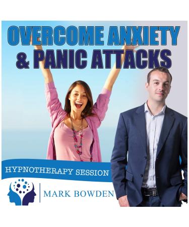 Overcome Anxiety and Panic Attacks Self Hypnosis MP3 / APP and CD (3 IN 1 PURCHASE - Sound Therapy). Hypnotherapy Session for Anxiety Relief
