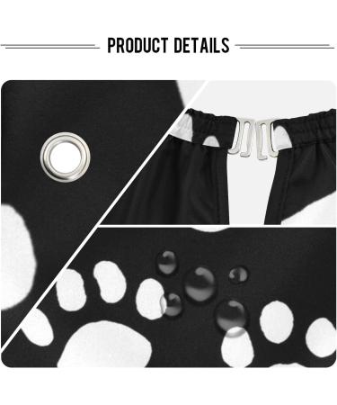 Waterproof Barber Cape - Dog's Paw & Cheetah Haircut Bib for Men & Women | Unisex Hair Cutting Cape - Buy Online on GoSupps.com
