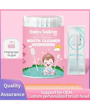 Flexible Gentle Tongue Cleaner for Babies | 30 Soft Mouth Cleaning Sticks | Comfortable & Portable Oral Care - Buy Online on GoSupps.com