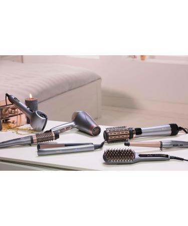 Remington AS8811 Rotating Warm Air Brush with Keratin Protect - Includes 2 Round Brushes Hair Clips & Ceramic Coating for Volume | International Shipping Available - Buy Online on GoSupps.com
