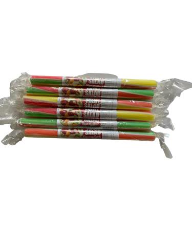20 X Fruit Salad Rainbow Rock Sticks Handmade Traditional Rainbow Classic Sweets Retro Seaside Gift Wholesale Confectionery - Buy Online on GoSupps.com