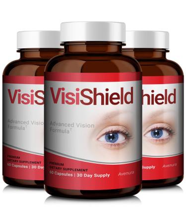 (3 Pack) Visishield Advanced Vision Formula for Eyes (180 Capsules)