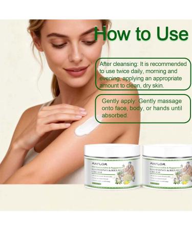 MAYLOR Soothing Moisture Cream for Sensitive & Dry Skin Fragrance-Free Daily Hydrating Lotion Non-Greasy Formula 1.06 oz (01) - Buy Online on GoSupps.com