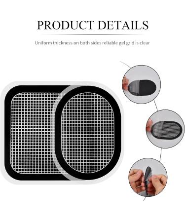 18-Pack Replacement Electrodes Gel Pads for EMS Muscle Stimulators | Spare Parts for Abs & Belly Trainers - Buy Online on GoSupps.com