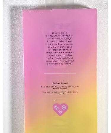 Stoney Clover Lane Light Purple Hearts Eye Mask - Sleep in Style - Buy Online on GoSupps.com