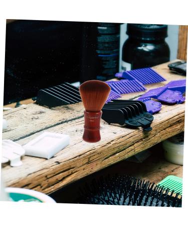 Housoutil Neck Duster Brush Face Cleaner Brush Cleaning Brush For Cleaning Large Neck Duster Neck Duster Salon Shaving Brush Shave for Men Mens Duster Salon Neck Duster Wooden Hair - Buy Online on GoSupps.com