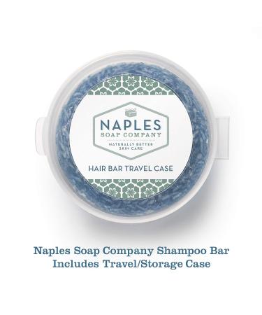 Handmade Solid Shampoo Bar by Naples Soap Co. | Paraben, Alcohol, and Phthalate-Free | pH Balanced | Eco-Friendly Hydrating Haircare for All Hair Types | Lasts 50-75 Uses - Buy Online on GoSupps.com