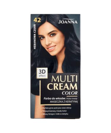 JOANNA_Multi Cream Color hair dye 42 Ebony Black
