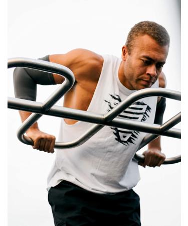 Gornation Elastic Elbow Bandages - Unisex Support Sleeves for Calisthenics Bodybuilding & Fitness - Gray - 1 Pair - Buy Online on GoSupps.com