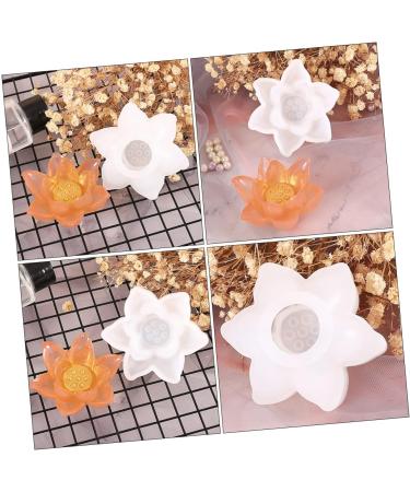 2 Pcs Silicone Mold Crystal Epoxy Silica Gel Decorations White - Buy Online on GoSupps.com